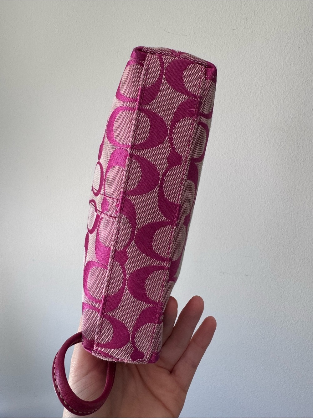 Y2K Coach Hot Pink Mini Turnlock - Picture 8 of 10